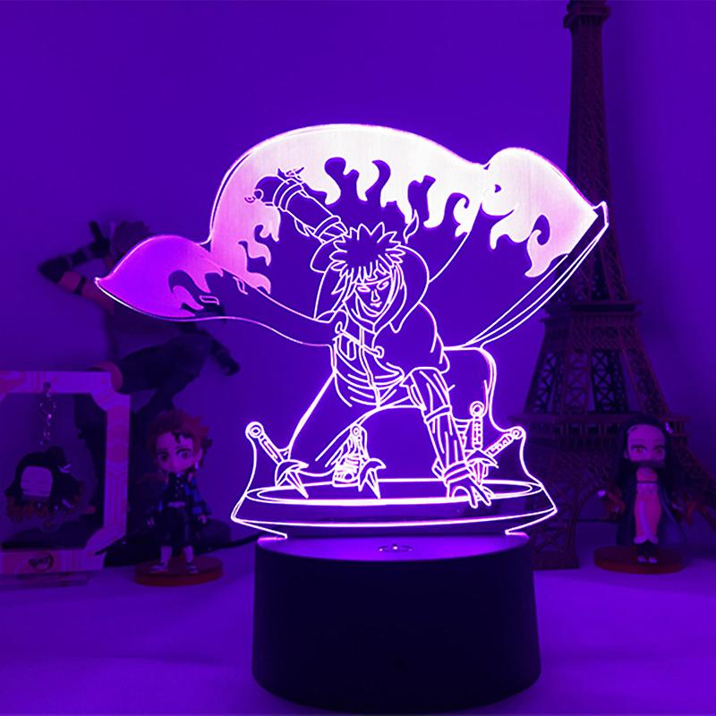 Naruto Uzumaki Original 3D Anime Night Light Lamp LED