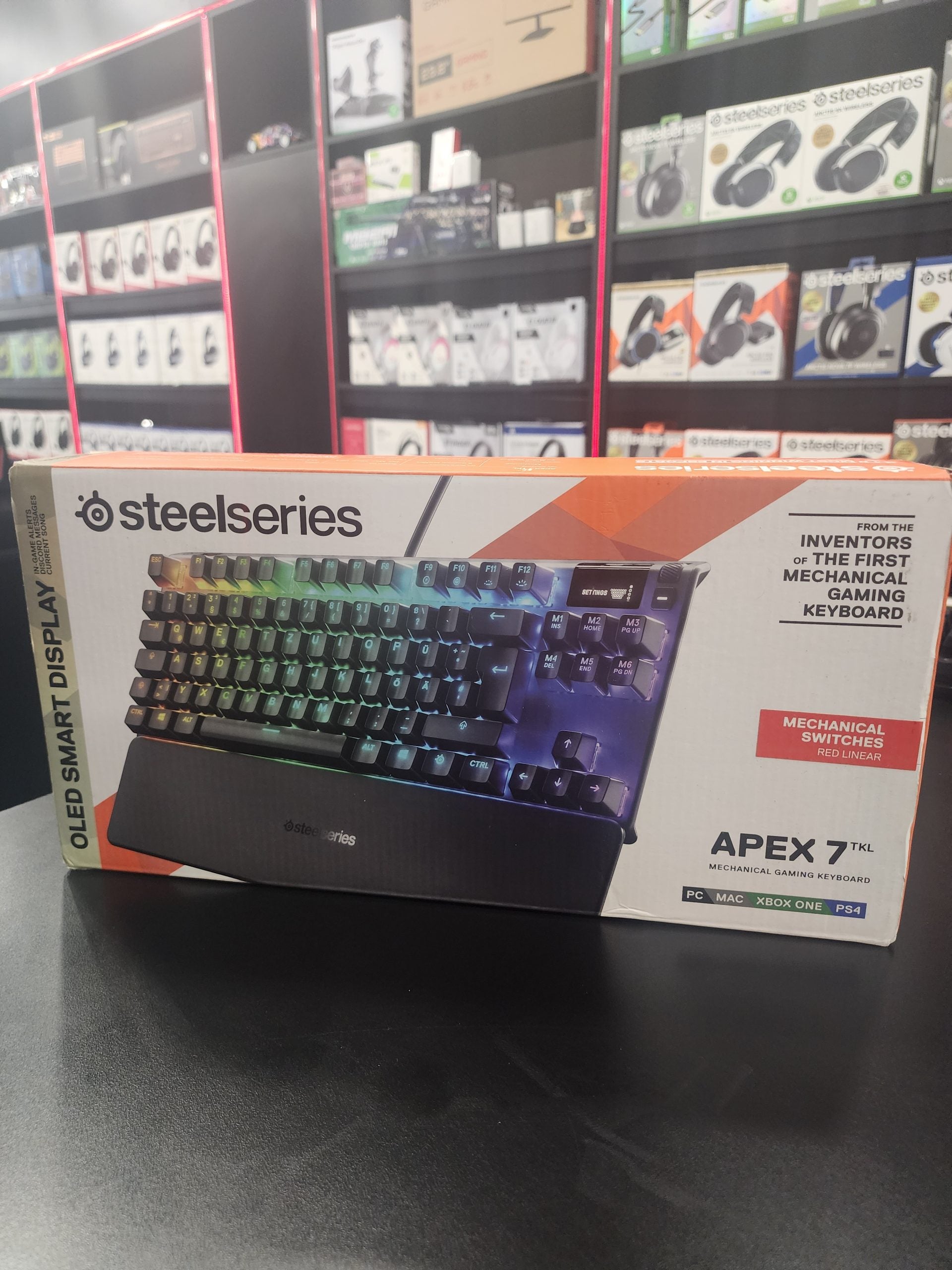 SteelSeries Apex 7 TKL Mechanical Gaming Keyboard