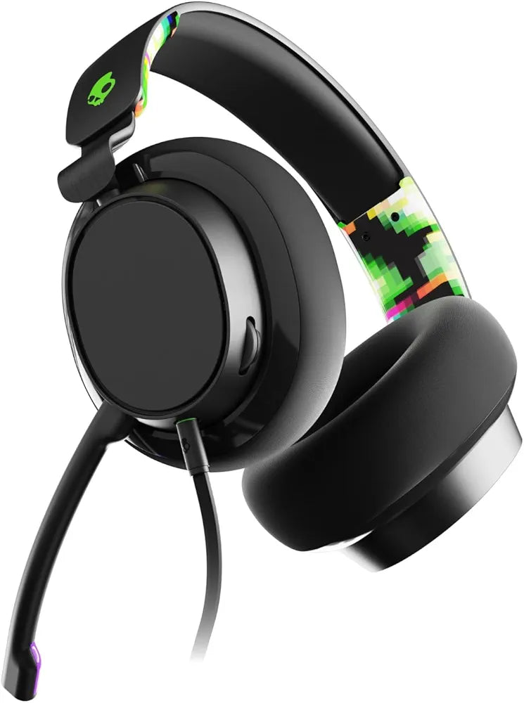 Skullcandy SLYR Pro Multi-Plaform Wired Gaming Headset Green DigiHype
