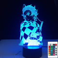 Tanjiro - Demon Slayer Original 3D Anime Night Light Lamp LED