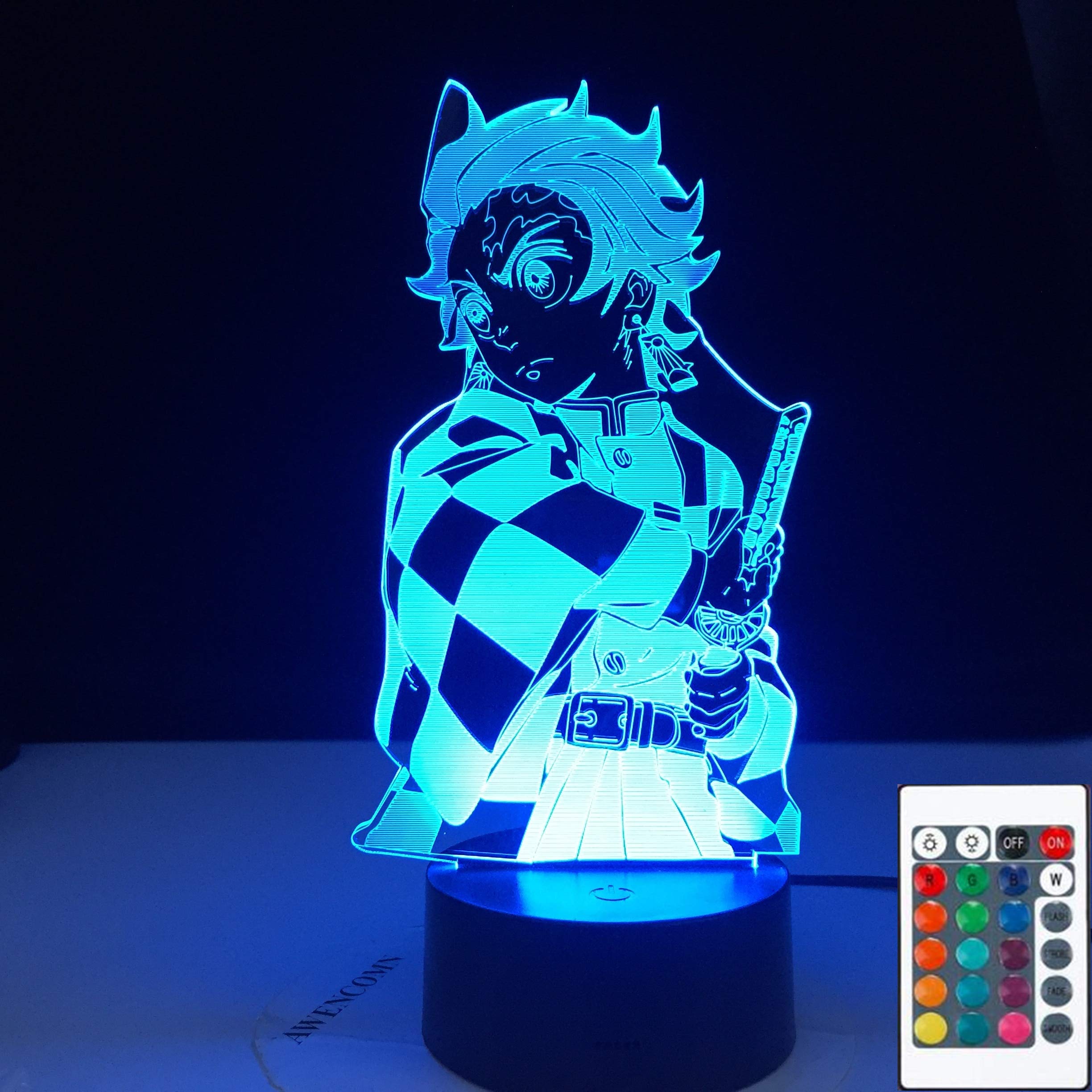 Tanjiro - Demon Slayer Original 3D Anime Night Light Lamp LED