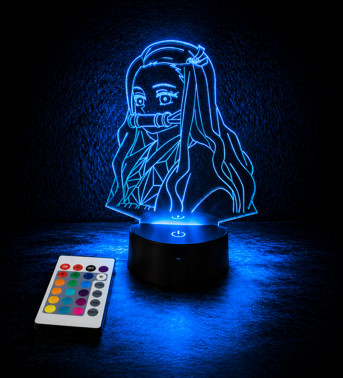 Nezuko Kamado - Demon Slayer Original 3D Anime Night Light Lamp LED