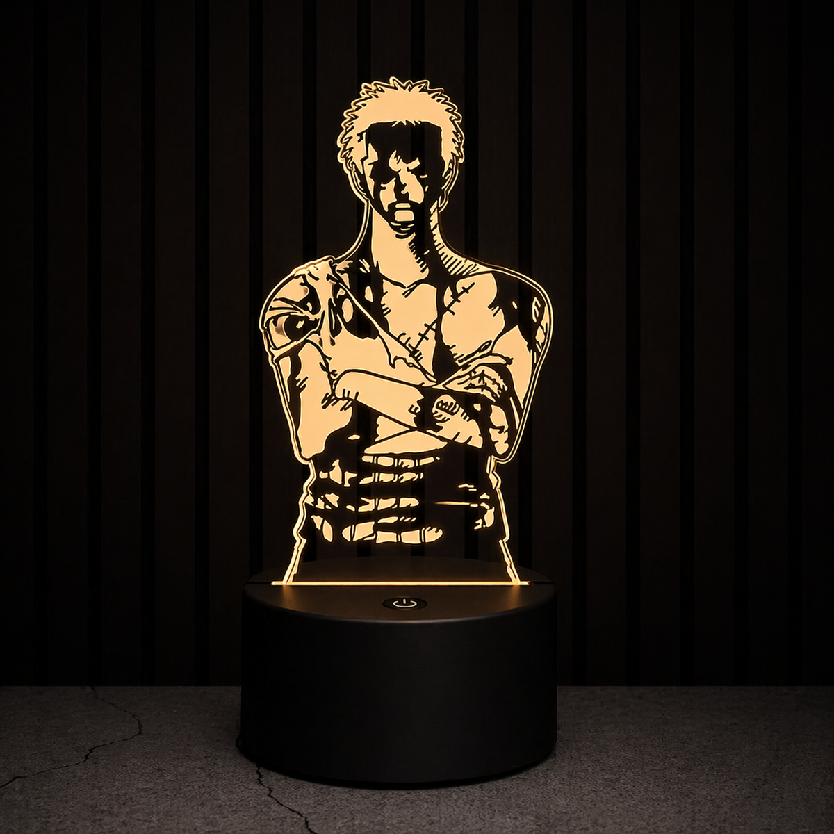 Roronoa Zoro - One Piece Original 3D Anime Night Light Lamp LED