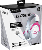 HyperX Cloud II Wired Gaming Headset- White