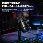 HyperX SoloCast Mic - USB Condenser Microphone – Gaming & Streaming | Brand New Sealed