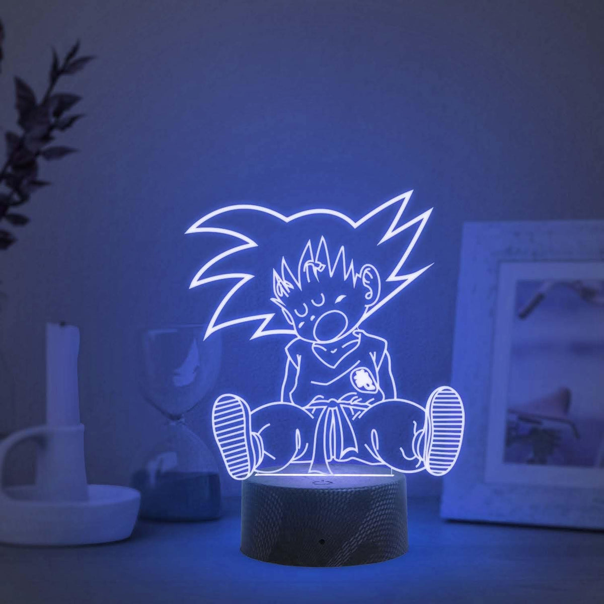 Goku Little - Dragon Ball Z Original 3D Anime Night Light Lamp LED