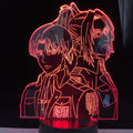 Levi Ackerman Duo - Football Original 3D Night Light Lamp LED