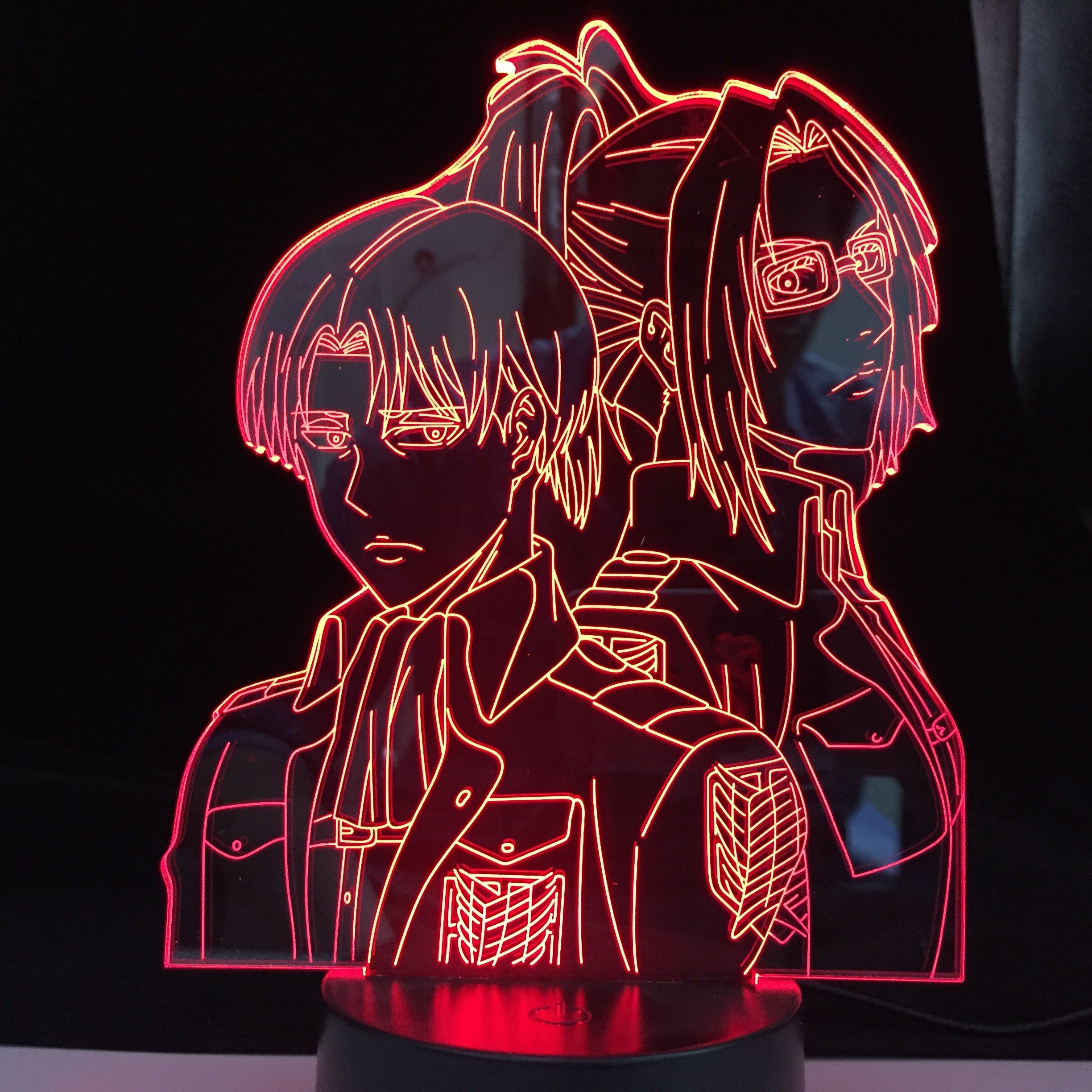Levi Ackerman Duo - Football Original 3D Night Light Lamp LED