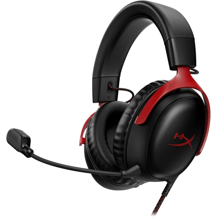 HyperX Cloud III Wired Gaming Headset- Black