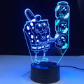 Sponge BOB Original 3D Night Light Lamp LED