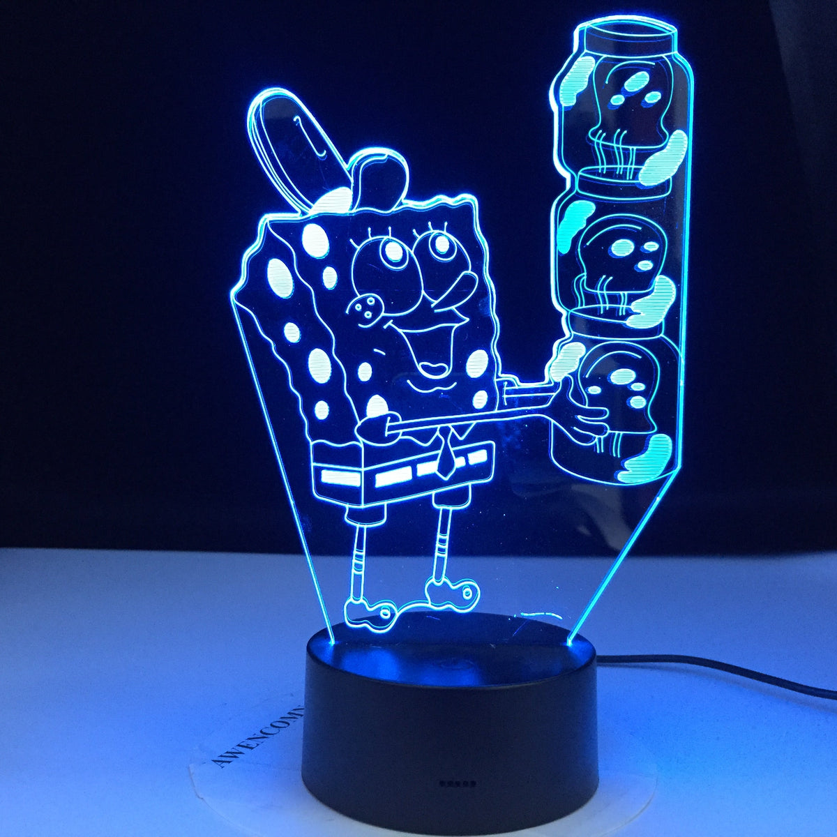Sponge BOB Original 3D Night Light Lamp LED