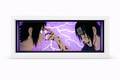 Uchiha Itachi and Uchiha Sasuke - Naruto Original Anime Light box