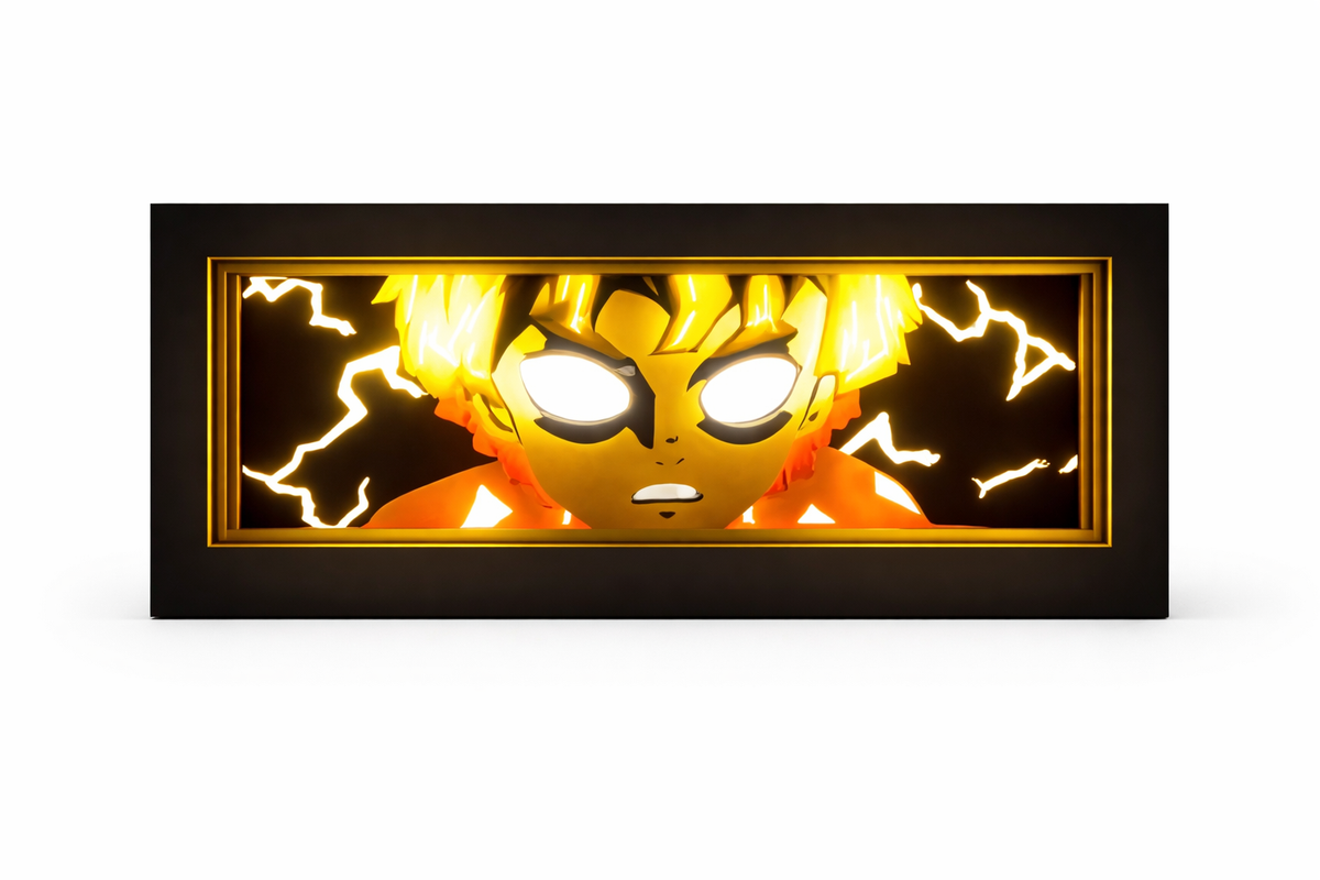 Zenitsu Agatsuma - Demon Slayer Original Anime Light box