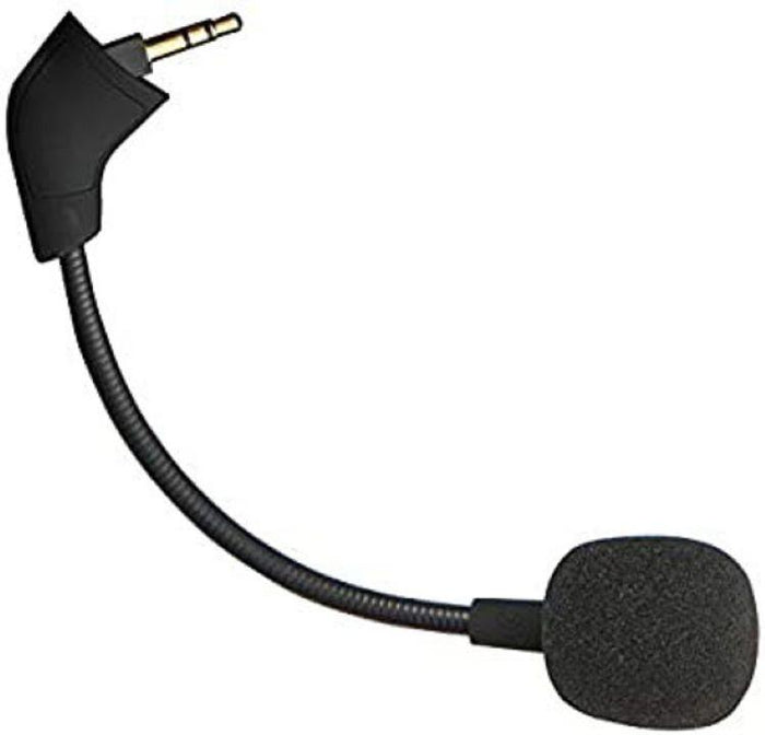 Replacement Detachable Microphone for HyperX Cloud II (Cloud 2)Headset – 3.5 mm TRS, Flexible Boom, Foam Windscreen