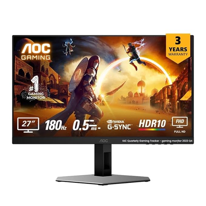 AOC 27G40E 27″ FHD IPS 180Hz Monitor