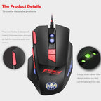 BLOODBAT GM18 Wired Gaming Mouse