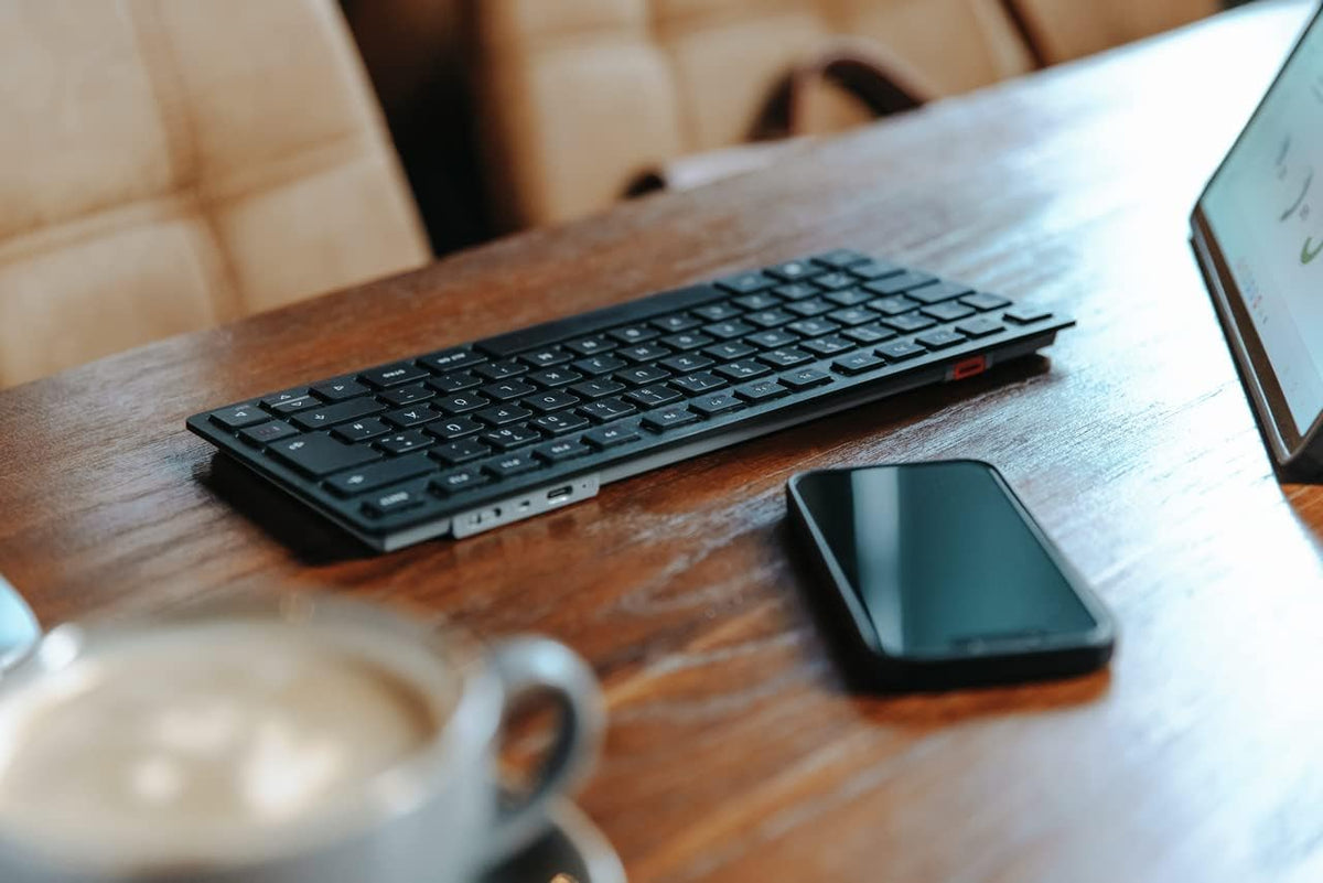 CHERRY KW 9200 Mini Wireless Multi-Device Compact Keyboard