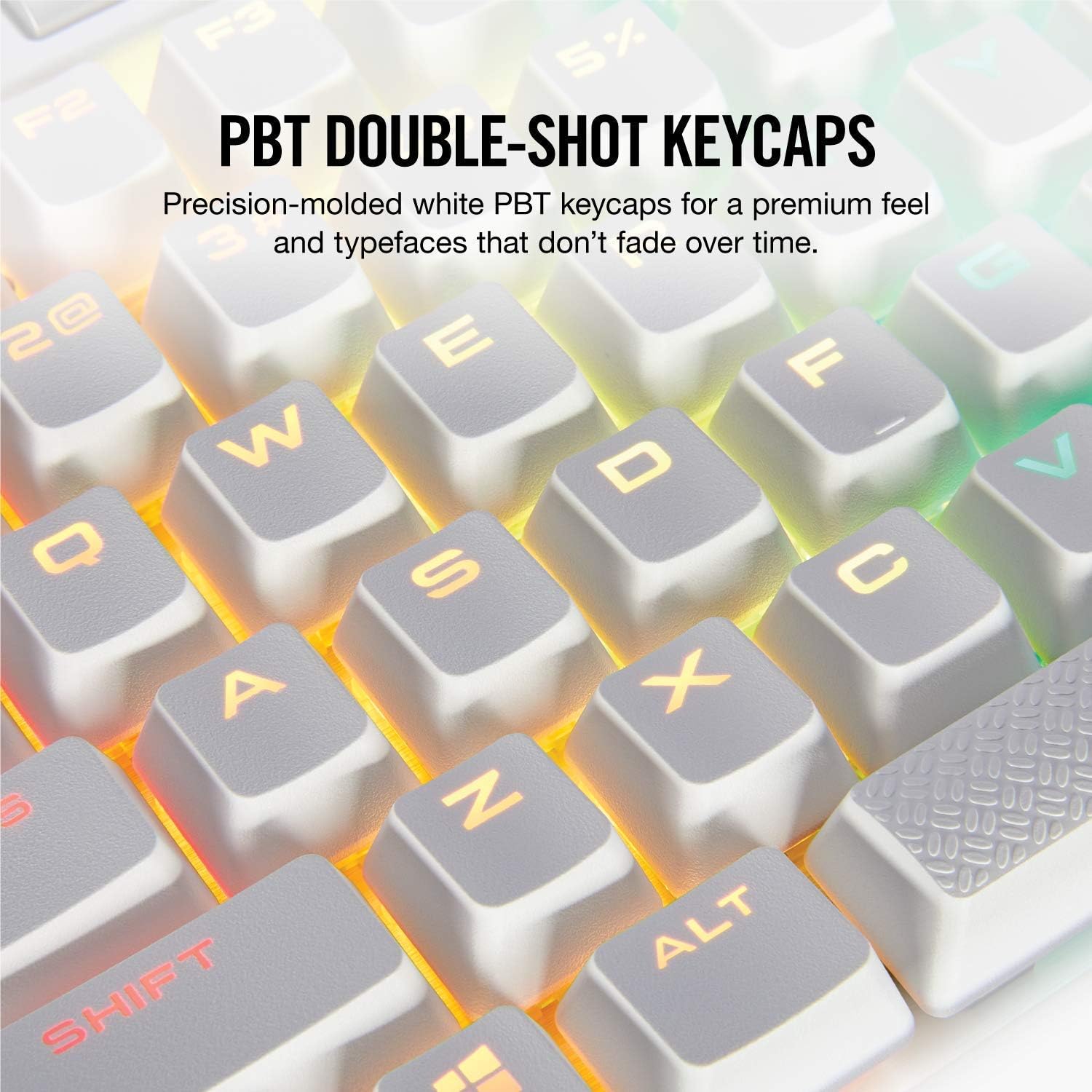 Corsair K70 MK.2 Rapidfire Mechanical Gaming Keyboard (Silver Switch)