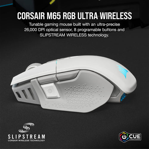 CORSAIR M65 RGB Elite White Gaming Mouse