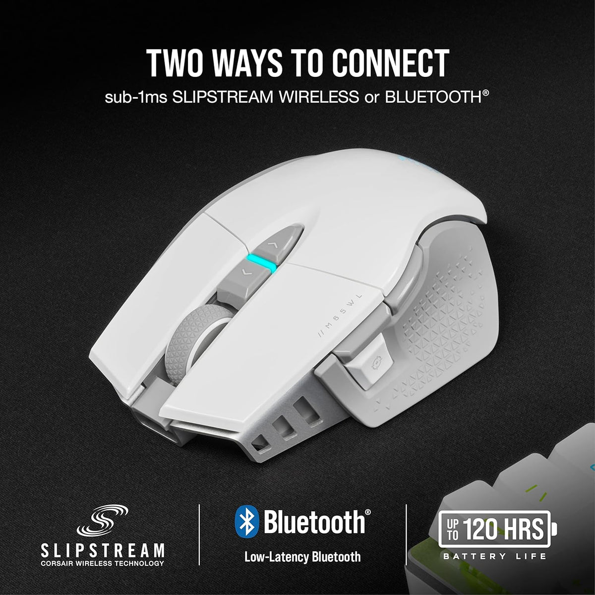 CORSAIR M65 RGB Elite White Gaming Mouse