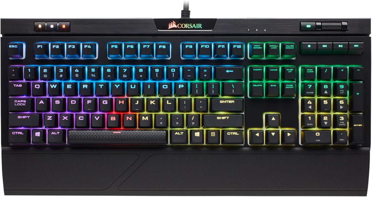 CORSAIR Strafe RGB MK.2 Mechanical Gaming Keyboard (CHERRY MX Red)