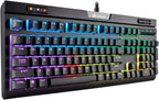 CORSAIR Strafe RGB MK.2 Mechanical Gaming Keyboard (CHERRY MX Red)