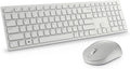 DELL KM5221W Pro Wireless Keyboard & Mouse Combo (White)
