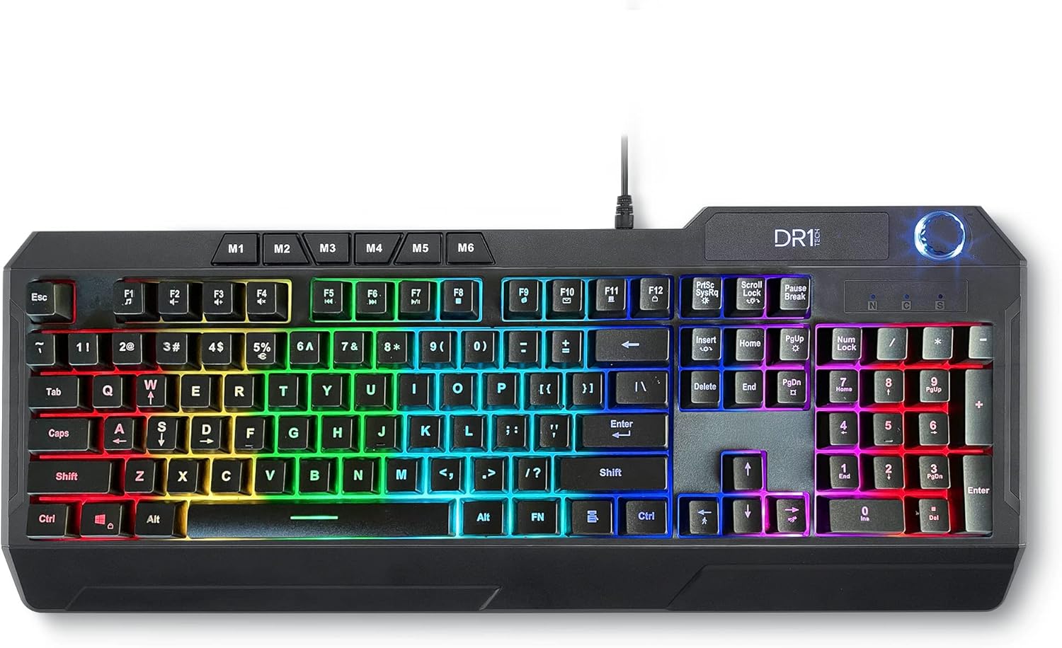 Dri Tech Wasp RGB Full-Size Gaming Keyboard