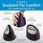 Evoluent Wireless Vertical Mouse (SA:94080)