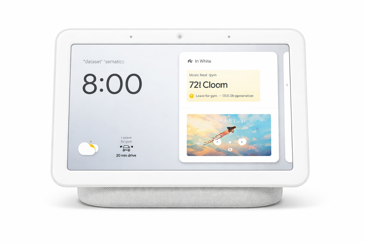 Google Nest Hub (1st Generation) - White