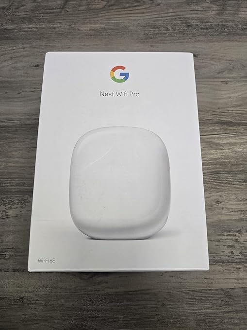 Google Nest Wifi Pro (Wi-Fi 6E) Single Pack