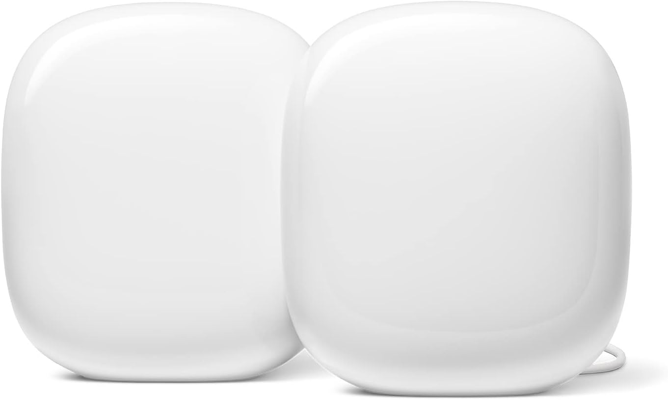 Google Nest Wifi Pro (Wi-Fi 6E)  2-Pack