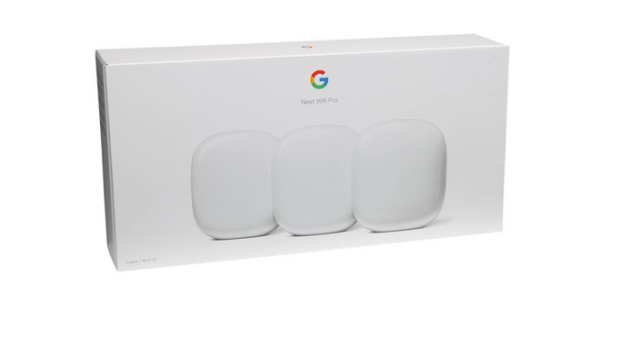 Google Nest Wifi Pro (Wi-Fi 6E) 3-Pack