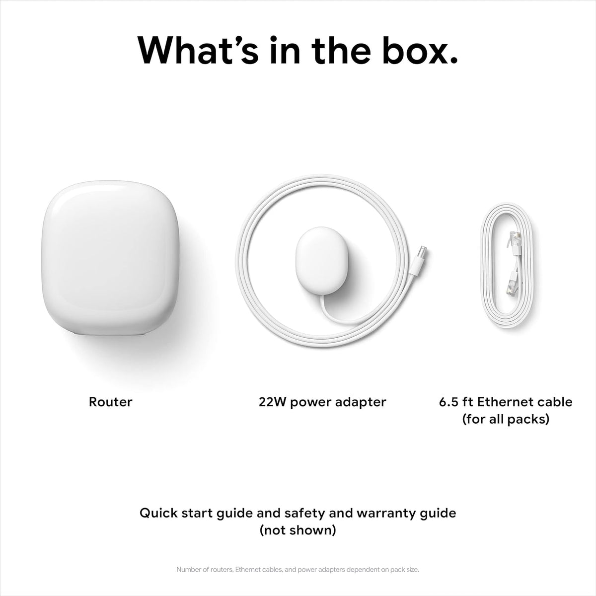 Google Nest Wifi Pro (Wi-Fi 6E) 3-Pack