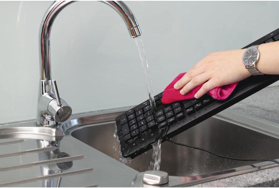 Hama KC 600 Waterproof Washable Keyboard