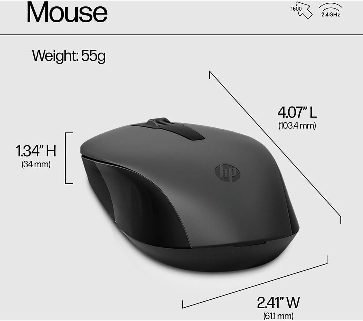 HP 330 Wireless Keyboard & Mouse Combo (European Layout)
