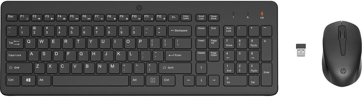 HP 330 Wireless Keyboard & Mouse Combo (European Layout)