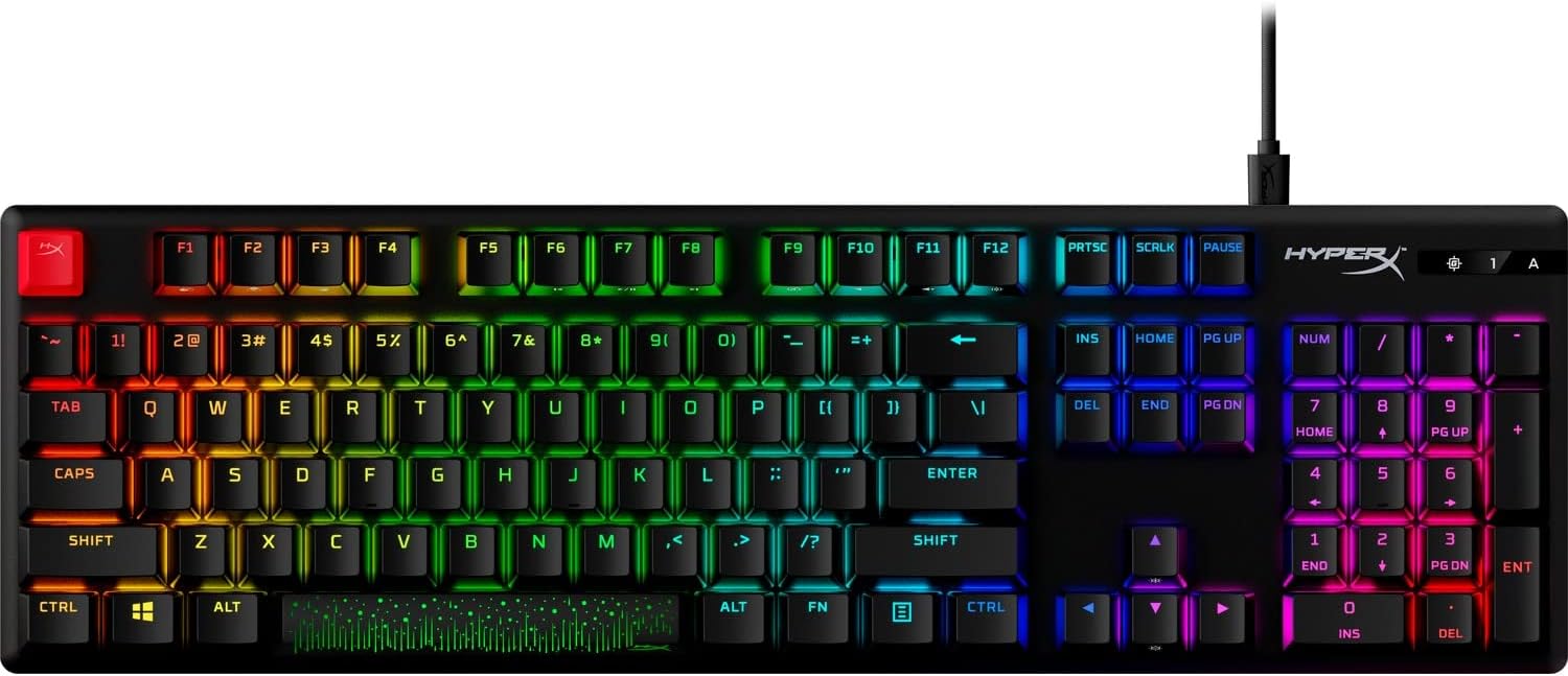 HyperX Alloy FPS RGB Mechanical Gaming Keyboard (Silver Switches)
