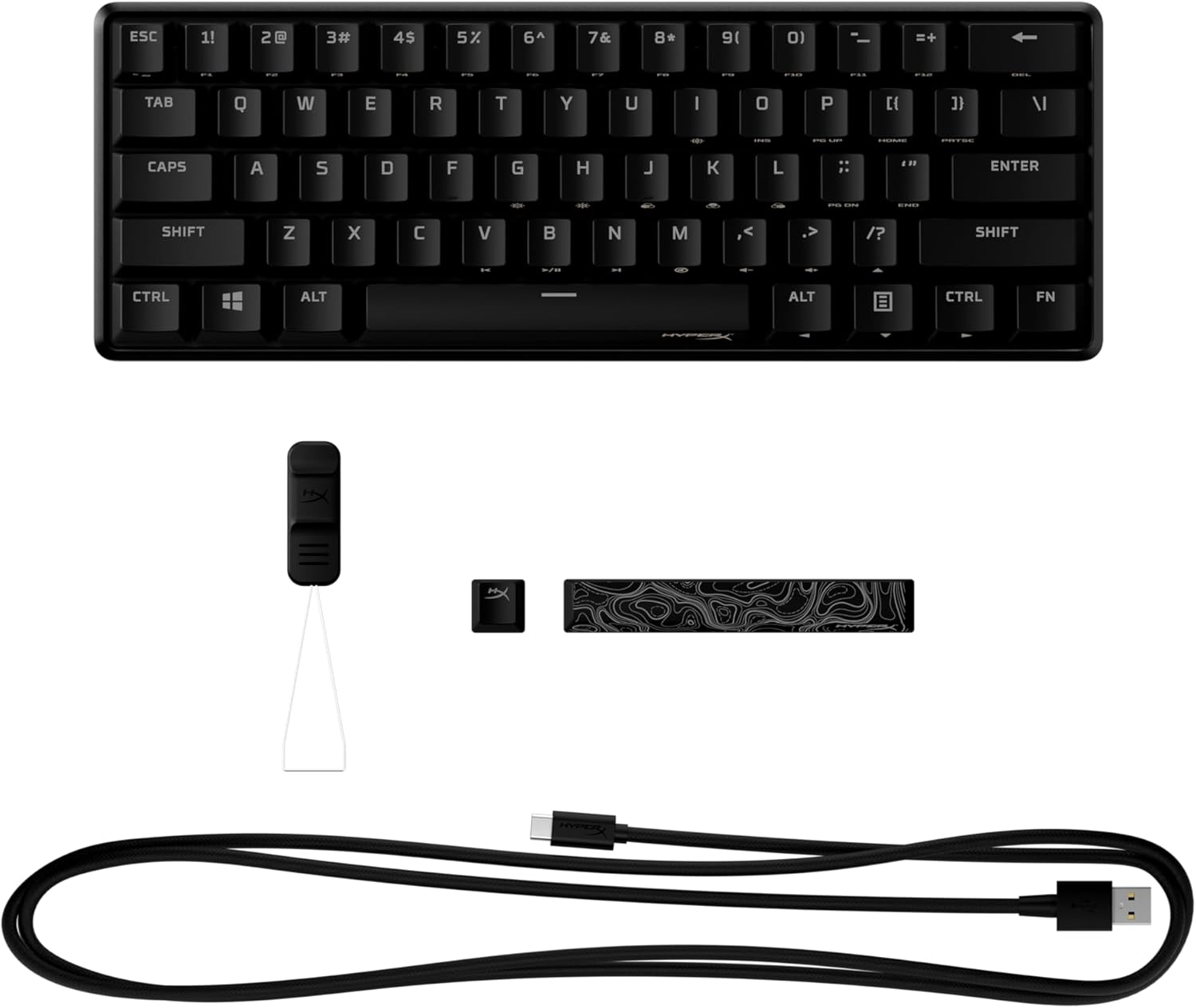 HyperX Alloy Origins 60% Mechanical Gaming Keyboard - Black
