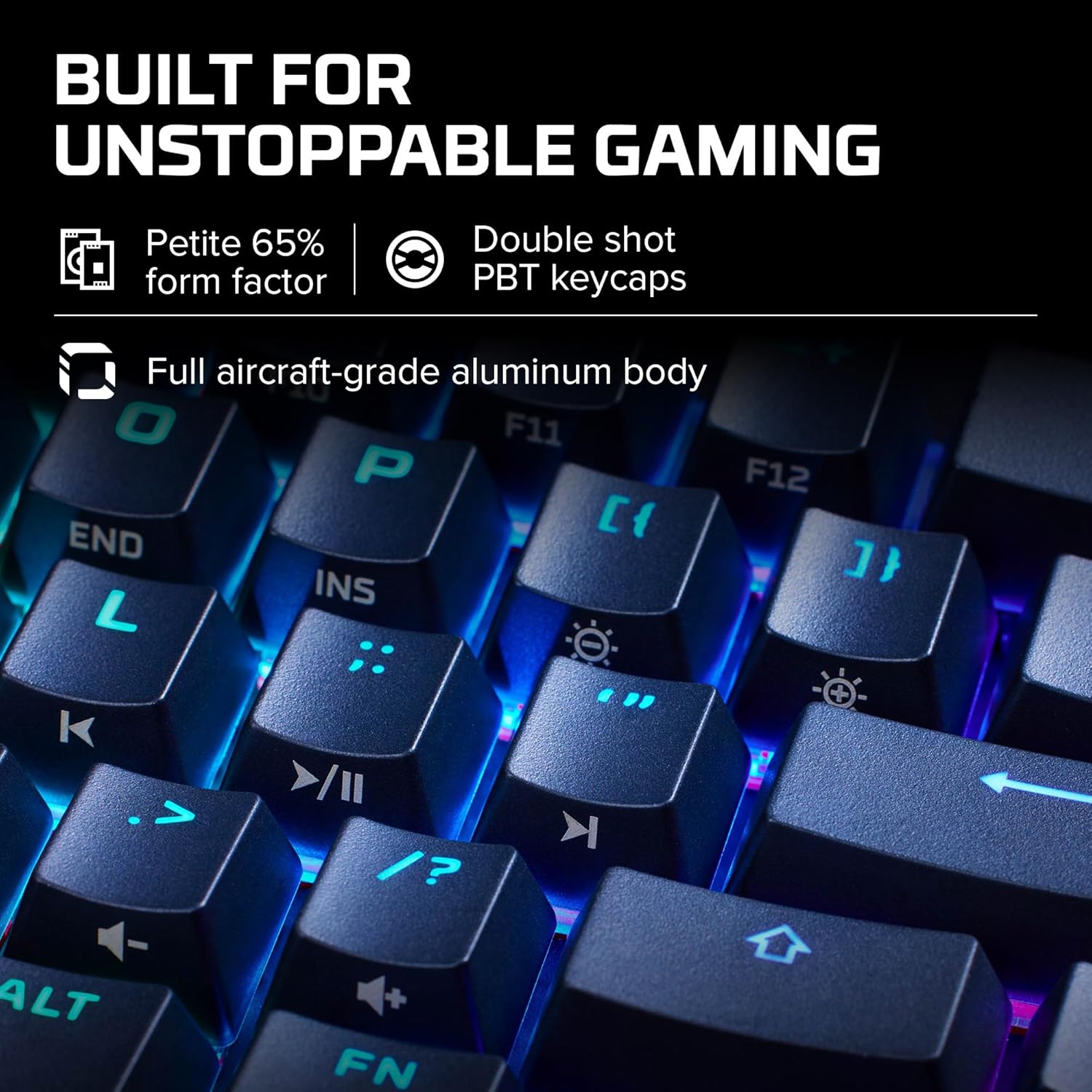 HyperX Alloy Origins 65% Mechanical Gaming Keyboard