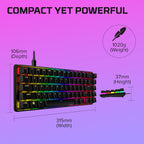 HyperX Alloy Origins 65% Mechanical Gaming Keyboard