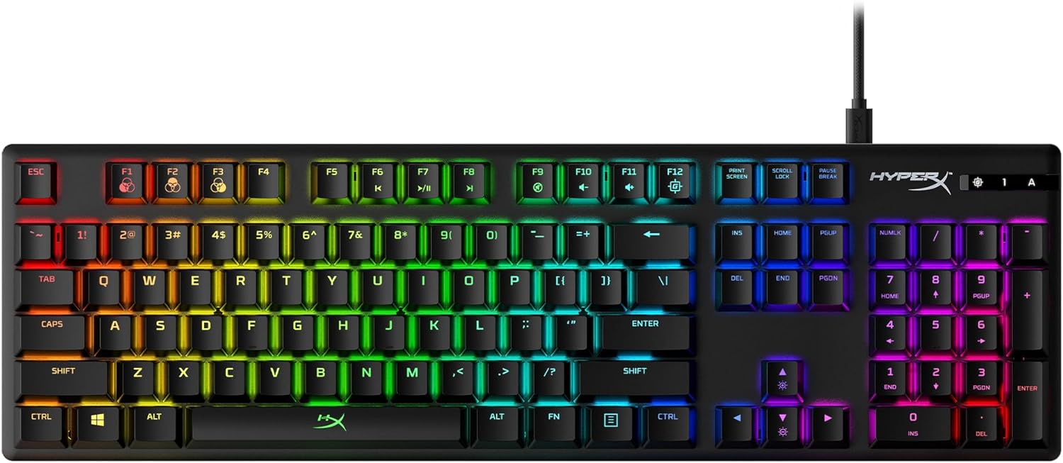 HyperX Alloy Origins Full PBT Mechanical Gaming Keyboard