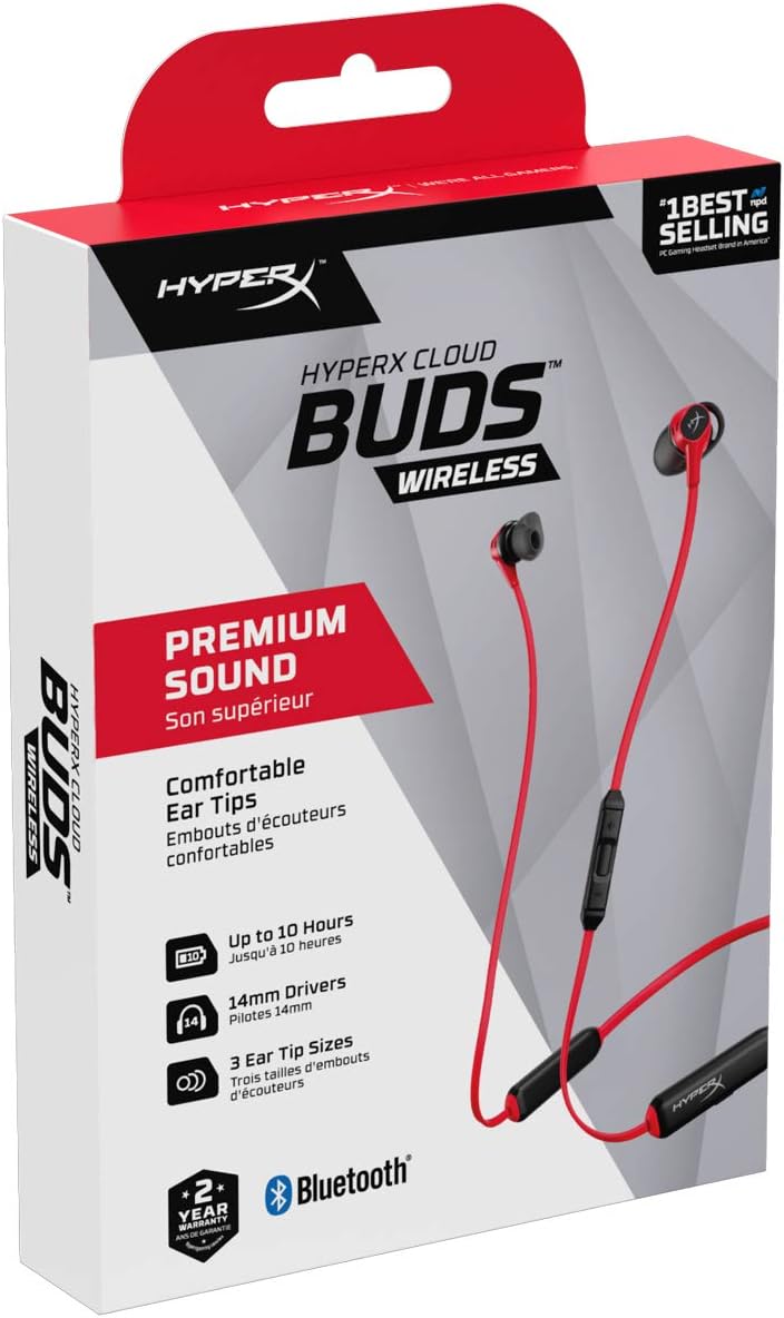 HyperX Buds Wireless In-Ear Gaming Earphones