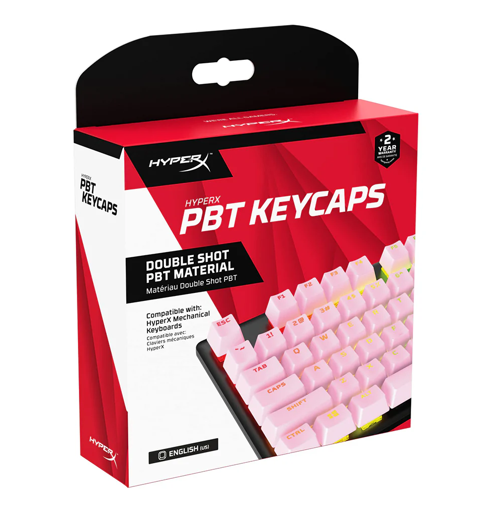 HyperX PBT Keycaps - Pink