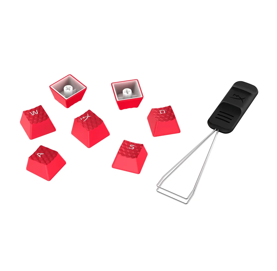 HyperX Rubber Keycaps - Red