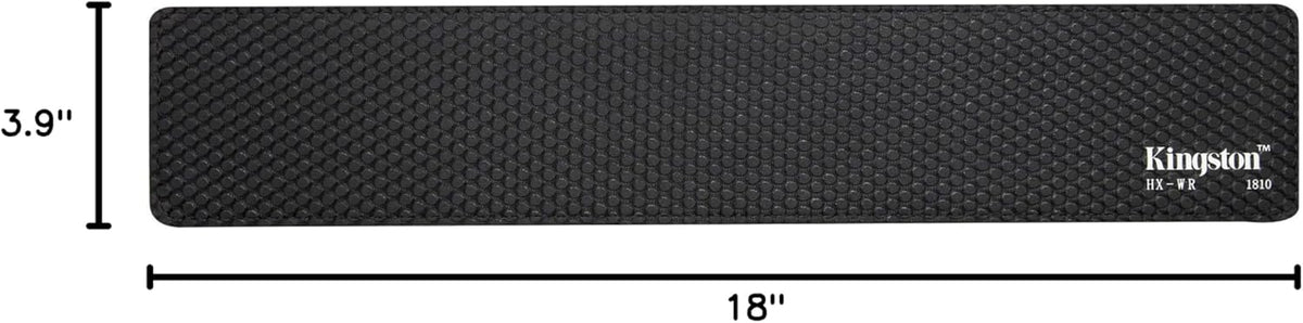 HyperX Wrist Rest for Full Size Keyboard - Cooling Gel Memory Foam comfort