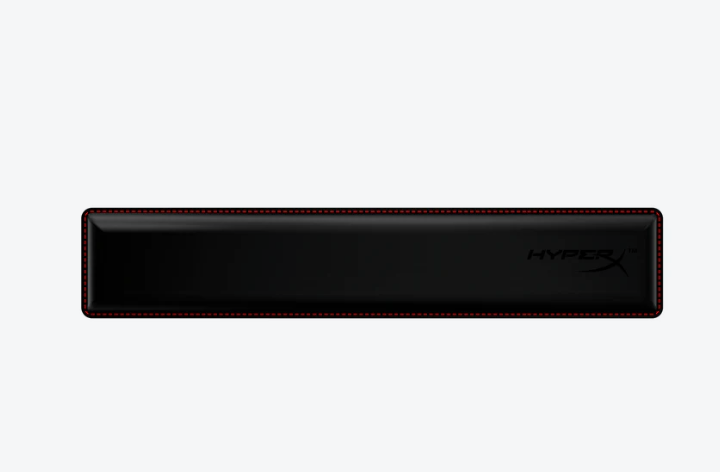 HyperX Wrist Rest for Full Size Keyboard - Cooling Gel Memory Foam comfort