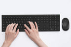 Jelly Office Ultraslim Rechargeable Wireless Keyboard and Mouse Set