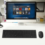 Jelly Office Ultraslim Rechargeable Wireless Keyboard and Mouse Set