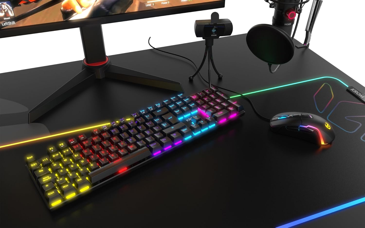 Krom Kasic Full-Size Gaming Keyboard